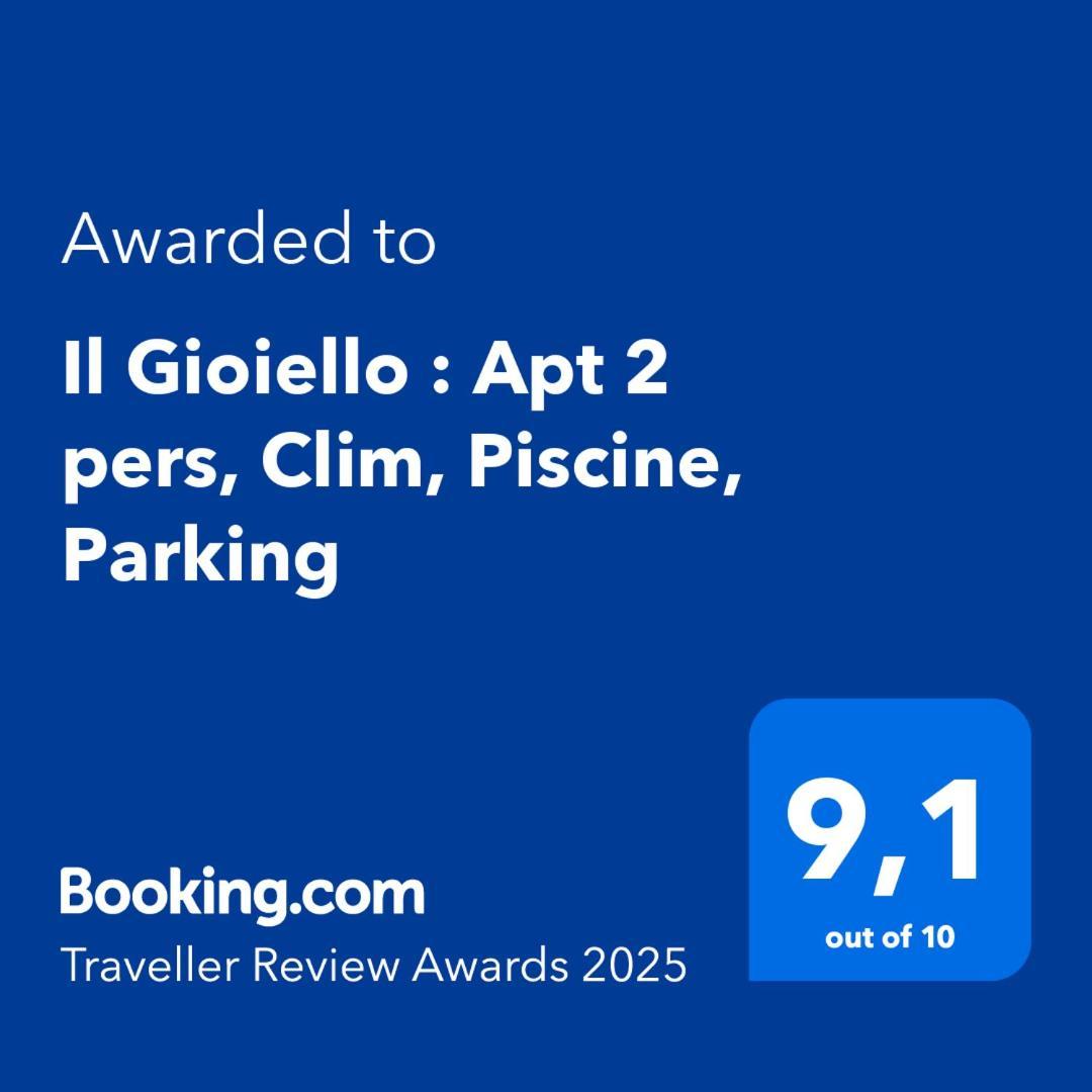 Il Gioiello : Apt 2 Pers, Clim, Piscine, Parking أنتيب المظهر الخارجي الصورة